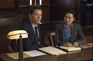Dominic West as Noah and Nadia Gan as Madeline Lim in The Affair (season 2, episode 4). - Photo: Mark Schafer/SHOWTIME - Photo ID: TheAffair_204_9626